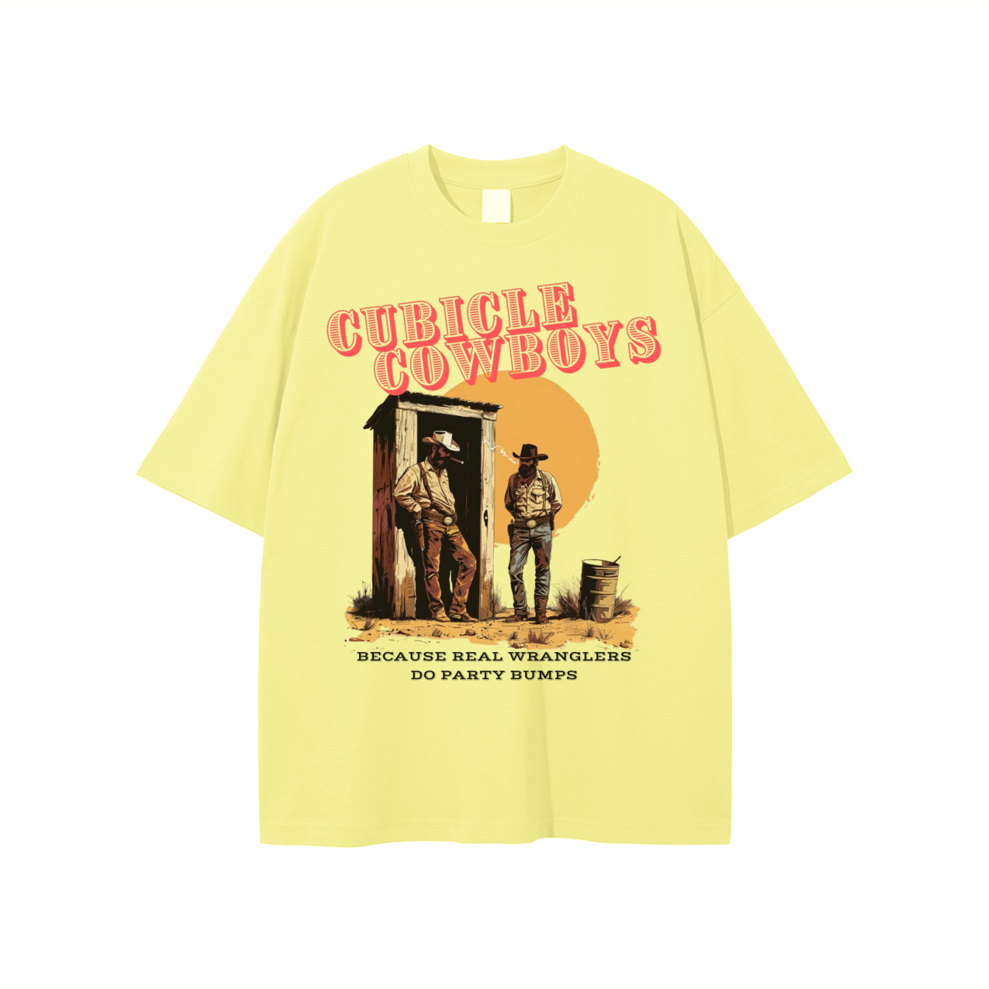 Cubicle Cowboys Tee