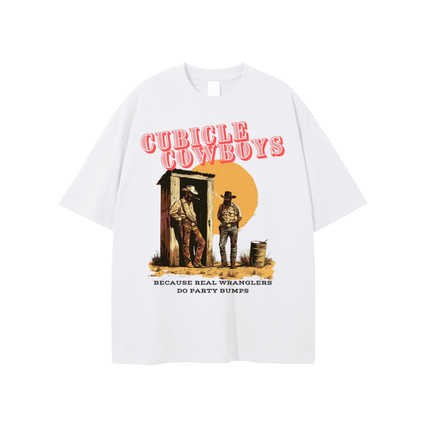 Cubicle Cowboys Tee