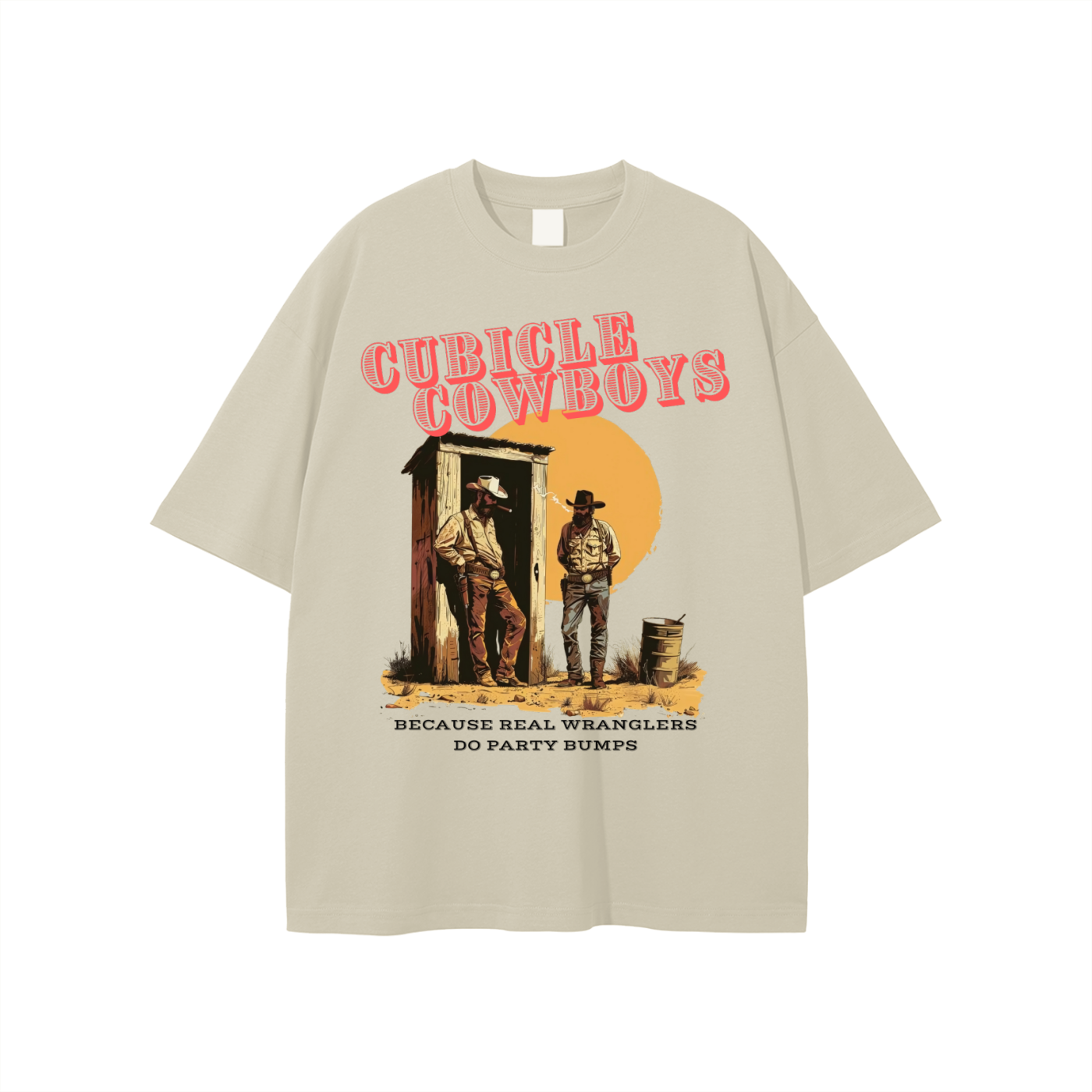 Cubicle Cowboys Tee