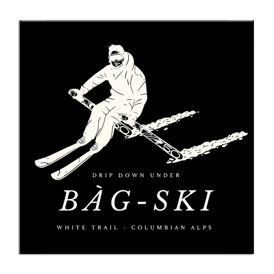 Bag Ski Sticker